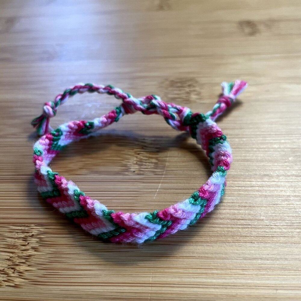 Jane Woven Bracelet anklet trendy comfortable tie embroidery thread woven gift